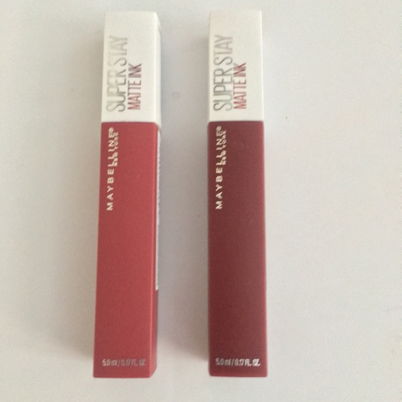 Lot Of Maybelline Superstay Matte Ink Lipstick Nwt